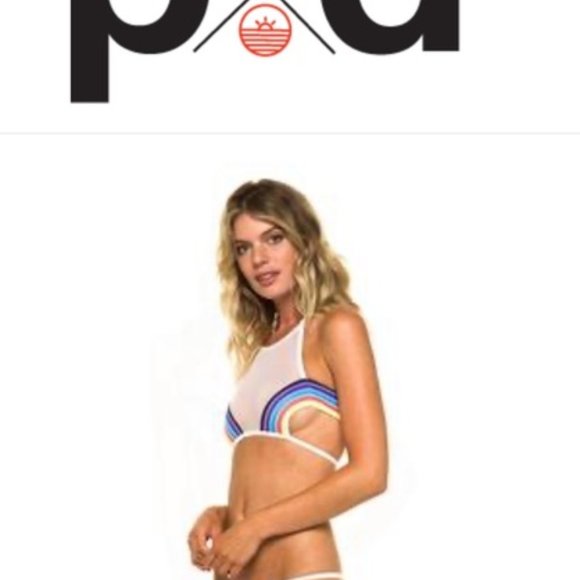 Pacific & Driftwood Pot Of Gold Double Rainbow TOP - Picture 14 of 16